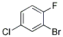 2-Bromo-4-chloro-1-fluorobenzen Struktur