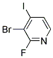 2-FLUORO-3-BROMO-4-IODOPYRIDINE Struktur