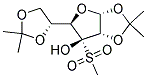 1,2:5,6-Di-O-isopropylidene-3-mesyl-a-D-glucofuranose Struktur