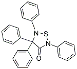 2,4,4,5-TETRAPHENYL-1,2,5-THIADIAZOLIDIN-3-ONE Struktur