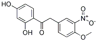 2',4'-DIHYDROXY-2-(4-METHOXY-3-NITROPHENYL)ACETOPHENONE Struktur