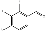 2,3-DIFLUORO-4-BROMOBENZALDEHYDE
 Struktur