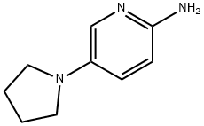 5-PYRROLIDIN-1-YLPYRIDIN-2-AMINE Struktur