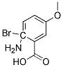 2-BROMO-5-METHOXYANTHRANILIC ACID Struktur