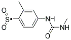 2-METHYL-4-(3-METHYL-UREIDO)-BENZENESULFONYL Struktur