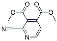 2-CYANO-3,4-PYRIDINEDICARBOXYLIC ACID DIMETHYL ESTER Struktur