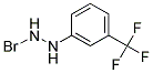 2-BROMO-5-(TRIFLUOROMETHYL)PHENYLHYDRAZINE Struktur