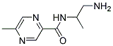 2-[(5-METHYLPYRAZINE-2-CARBONYL)AMINO]PROPYLAMINE Struktur