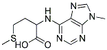 2-(9-METHYL-9H-PURIN-6-YLAMINO)-4-(METHYLTHIO)BUTANOIC ACID Struktur