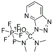 2-(7-AZA-1H-BENZOTRIAZOL-1-YL)-1,1,3,3-TETRAMETHYL-URONIUM HEXAFLUOROPHOSPHATE Struktur