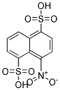 1-NITRONAPHTHALENE-4,8-DISULFONIC ACID Struktur