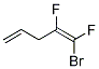 1-BROMO-1,2-DIFLUOROPENTA-1,4-DIENE Struktur