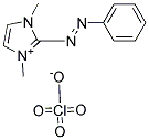 1,3-DIMETHYL-2-(PHENYLAZO)-IMIDAZOLIUM PERCHLORATE Struktur