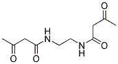 1,2-BIS-(ACETOACETYLAMINO-)ETHANE Struktur