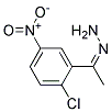 1-(2-CHLORO-5-NITROPHENYL)ETHAN-1-ONE HYDRAZONE, TECH Struktur