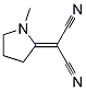 2-(1-METHYLTETRAHYDRO-1H-PYRROL-2-YLIDEN)MALONONITRILE, TECH Struktur