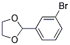 2-(3-BROMOPHENYL)-1,3-DIOXOLANE, TECH Struktur