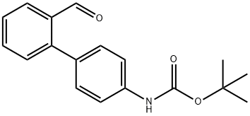 2-(4-BOC-AMINOPHENYL)BENZALDEHYDE Struktur