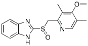 2-[[(4-METHOXY-3,5-DIMETHYLPYRIDIN-2-YL)METHYL]SULPHINYL]-1H-BENZIMIDAZOLE Struktur