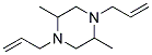 1,4-DIALLYL-2,5-DIMETHYLPIPERAZINE Struktur