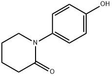 1-(4-HYDROXYPHENYL)PIPERIDIN-2-ONE Struktur