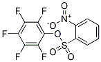 2,3,4,5,6-PENTAFLUOROPHENYL 2-NITROBENZENESULPHONATE Struktur