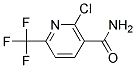 2-CHLORO-6-(TRIFLUOROMETHYL)NICOTINAMID Struktur