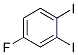 1,2-DIIODO-4-FLUOROBENZEN Struktur