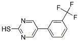 2-MERCAPTO-5-[3-(TRIFLUOROMETHYL)PHENYL]PYRIMIDIN Struktur