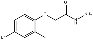 2-(4-BROMO-2-METHYLPHENOXY)ACETOHYDRAZIDE Struktur