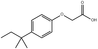 2-[4-(TERT-PENTYL)PHENOXY]ACETIC ACID Struktur