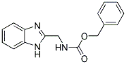 (1H-BENZIMIDAZOL-2-YLMETHYL)-CARBAMIC ACID BENZYL ESTER Struktur