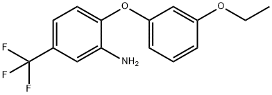 2-(3-ETHOXYPHENOXY)-5-(TRIFLUOROMETHYL)ANILINE Struktur