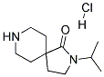 2-ISOPROPYL-2,8-DIAZASPIRO[4.5]DECAN-1-ONE HYDROCHLORIDE Struktur