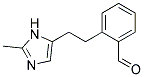 2-[2-(2-METHYLIMIDAZOL-4-YL)-ETHYL]-BENZALDEHYDE Struktur