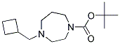 1-BOC-4-(CYCLOBUTYLMETHYL)-1,4-DIAZEPANE Struktur