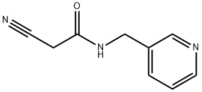 2-CYANO-N-(3-PYRIDINYLMETHYL)ACETAMIDE Struktur