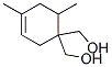 (1-HYDROXYMETHYL-4,6-DIMETHYL-CYCLOHEX-3-ENYL)-METHANOL Struktur