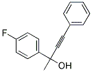 2-(4-FLUORO-PHENYL)-4-PHENYL-BUT-3-YN-2-OL Struktur