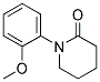 1-(2-METHOXY-PHENYL)-PIPERIDIN-2-ONE Struktur