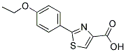 2-(4-ETHOXY-PHENYL)-THIAZOLE-4-CARBOXYLIC ACID Struktur