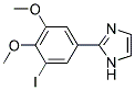 2-(3-IODO-4,5-DIMETHOXY-PHENYL)-1H-IMIDAZOLE Struktur