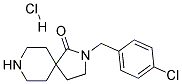 2-(4-CHLOROBENZYL)-2,8-DIAZASPIRO[4.5]DECAN-1-ONE HYDROCHLORIDE Struktur