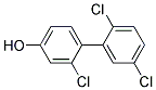 2,2',5'-TRICHLORO-4-BIPHENYLOL Struktur