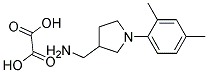 1-[1-(2,4-DIMETHYLPHENYL)PYRROLIDIN-3-YL]METHANAMINE OXALATE Struktur