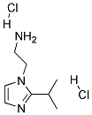 2-(2-ISOPROPYL-IMIDAZOL-1-YL)-ETHYLAMINE 2HCL Struktur