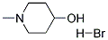 1-METHYLPIPERIDIN-4-OL HYDROBROMIDE Struktur