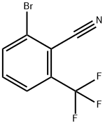 2-BROMO-6-(TRIFLUOROMETHYL)BENZONITRILE Struktur