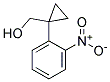 [1-(2-NITRO-PHENYL)-CYCLOPROPYL]-METHANOL Struktur