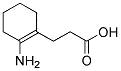 2-Amino-1-Cyclohexenyl-Propionic Acid Struktur